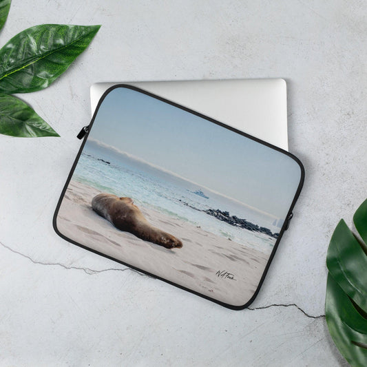 Island Dreams – Galapagos Sea Lion Laptop Sleeve.