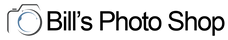 Bill's Photo Shop Camera Logo
