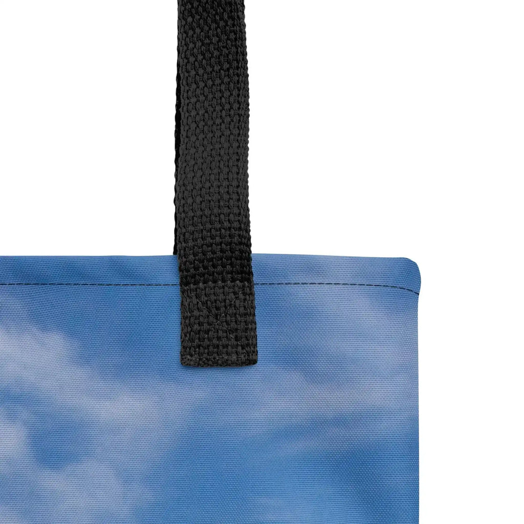 Stylish tote bag featuring a vibrant Cape Spear design, perfect for beach trips and everyday use