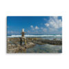 canvas-in-16x24-wall-6a8397994137f.jpg Inukshuk Canvas Wall Art – Turquoise Coastal Balance Gallery Wrap