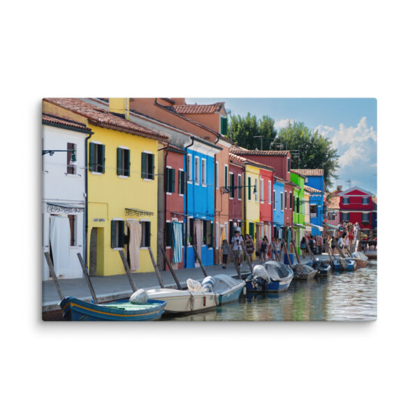 canvas-in-20x30-wall-6a839de40ea5f.jpg Burano Italy Canvas Wall Art – Colorful Venetian Canal Gallery Wrap