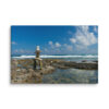 canvas-in-32x48-wall-6a8397994142f.jpg Inukshuk Canvas Wall Art – Turquoise Coastal Balance Gallery Wrap