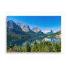 Alpine Mirror – St. Mary Lake Canvas Wall Art